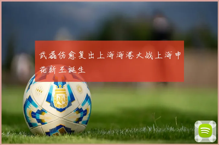 武磊伤愈复出上海海港大战上海申花新王诞生